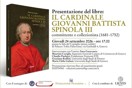 24 settembre 2026: Presentazione libro "Il cardinale Giovanni Battista Spinola III"