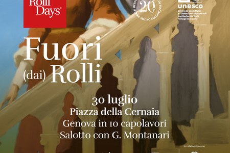Al via dal 30 luglio a "Fuori (dai) Rolli". Sette eventi in sette piazze dei carruggi genovesi