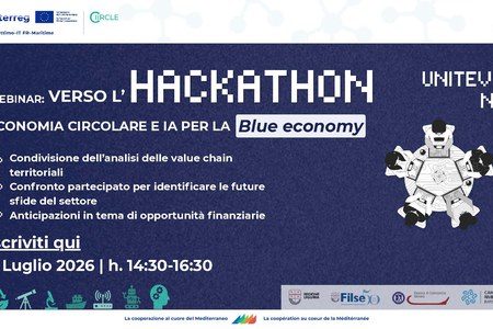 8/07/2026 Webinar Economia Circolare e Intelligenza Artificiale nella Blue Economy