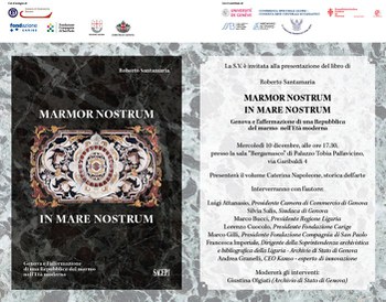 10 dicembre  presentazione libro "Marmor nostrum in mare nostrum"