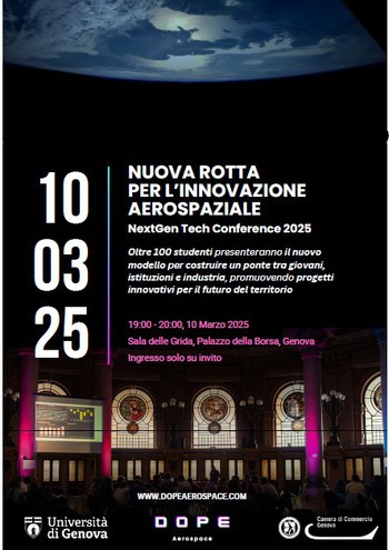 10 marzo "Nuova rotta per l'innovazione aerospaziale"