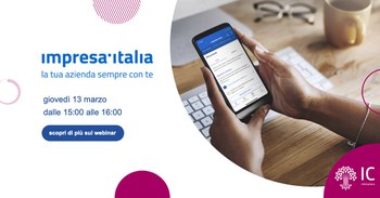 13 marzo App impresa Italia: webinar alle imprese