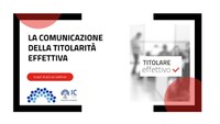 17 ottobre -  6 e 22 novembre  Webinar DIRE, ambiente unico di compilazione pratiche: la comunicazione della titolarità effettiva