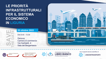 20 ottobre 2022 - Le priorità infrastrutturali per il sistema economico in Liguria