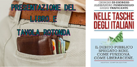 29 ottobre presentazione libro e tavola rotonda: “Nelle tasche degli italiani”