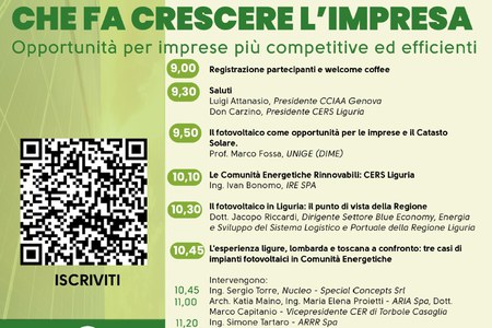 30 giugno - Fotovoltaico: l’energia che fa crescere l’impresa. Opportunità per imprese più competitive ed efficienti