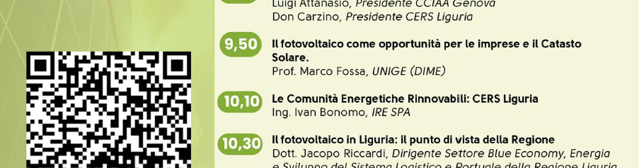 30 giugno 2026 - Fotovoltaico: l’energia che fa crescere l’impresa. Opportunità per imprese più competitive ed efficienti
