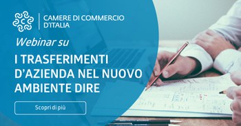 2 luglio 2021 - webinar su i trasferimenti d'azienda nel nuovo ambiente DIRE