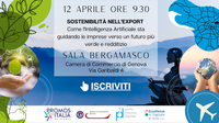 12 Aprile 2023 alle 9.30 - Sostenibilità nell'export: come l'intelligenza artificiale sta guidando le imprese verso un futuro più verde e redditizio