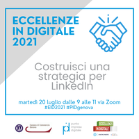 20 luglio - 13° seminario Eccellenze in Digitale 2021