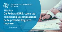 18 ottobre 2021 - Da Fedra a DIRE: come sta cambiando la compilazione delle pratiche Registro Imprese