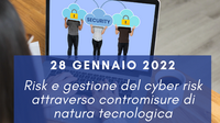 28 gennaio - Corso Cybersecurity dalla consapevolezza all' approccio specialistico: 6° lezione
