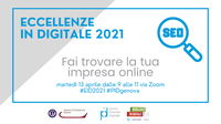 13 aprile - 7° seminario Eccellenze in Digitale 2021