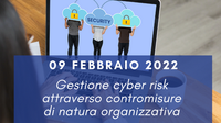 9 febbraio - Corso Cybersecurity dalla consapevolezza all' approccio specialistico: 9° lezione