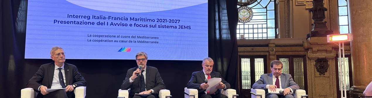 1° marzo 2023 Presentazione del I Avviso del Programma INTERREG IT FR Marittimo 2021-27