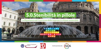 Dal 28 settembre a 5 ottobre - Quattro webinar gratuiti “S.O.S.tenibilità in pillole”