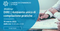 10 marzo 2022 - Webinar su DIRE, ambiente unico di compilazione pratiche