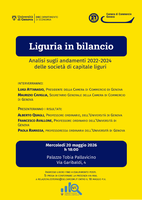 Liguria in bilancio - Presentazione dell'analisi sugli andamenti 2022-2024 delle società di capitale liguri