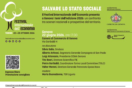 22 giugno - Presentazione Festival Internazionale dell'Economia