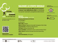22 giugno - Presentazione Festival Internazionale dell'Economia