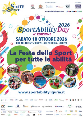 10 ottobre la 6°edizione di SportAbility Day a Genova