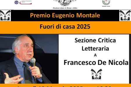 19 maggio Premiazione del Professor Francesco De Nicola