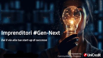 3 - 5 -10 -13 marzo la Camera partecipa alla seconda edizione del Corso “Imprenditori #GenNext: Dai il via alla tua start-up di successo”