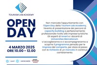 4 marzo Open day Tourism Lab Academy per le imprese del turismo