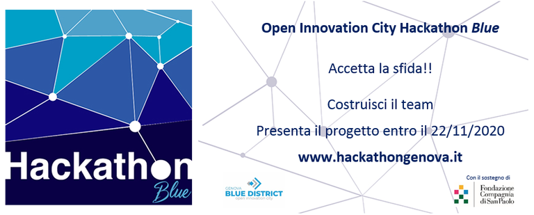 Fino al 22 novembre - 1° Hackathon a Genova sulla Blue Economy