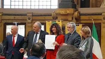 1 maggio 2022 - Consegnate in Borsa Valori le Stelle al Merito ai lavoratori liguri