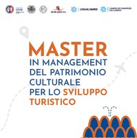 Prorogato al 25 maggio 2022 -  Borsa di studio per Master di primo livello in “Management del Patrimonio culturale per lo sviluppo turistico”