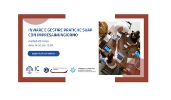 FORMAZIONE SUAP - Le prossime lezioni per utenti e terzi.