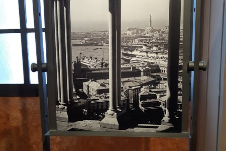 Veduta del porto negli anni Quaranta