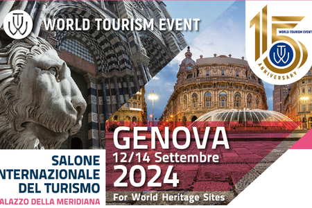 Dal 12 al 14 settembre quindicesima edizione del World Tourism Event Unesco-Palazzo della Meridiana
