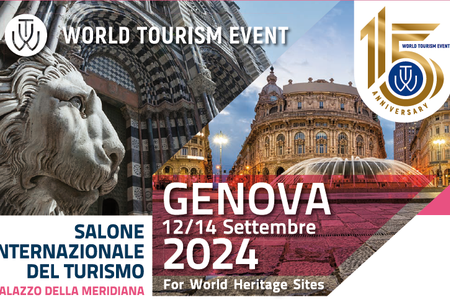 Dal 12 al 14 settembre  quindicesima edizione  del World Tourism Event Unesco-Palazzo della Meridiana