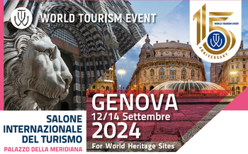 Dal 12 al 14 settembre quindicesima edizione del World Tourism Event Unesco-Palazzo della Meridiana