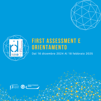 Dal 16 dicembre 2024 al 18 febbraio 2025 - Bando PID-Next per servizi di first assessment digitale e orientamento