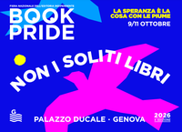 Dal 9 all’11 ottobre Book Pride 2026 torna a Genova
