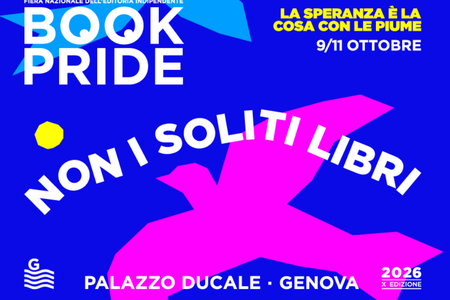Dal 9 all’11 ottobre Book Pride 2026 torna a Genova