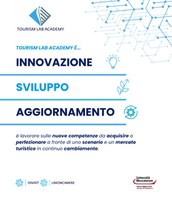 Entro 30 aprile iscrizione al Tourism Lab Academy - Percorso per le Imprese