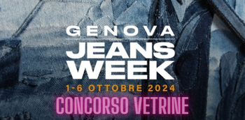 Entro lunedì 23 settembre iscrizione per il concorso vetrine “Genova jeans week”