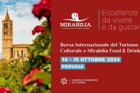 Lunedì 14 e martedì 15 ottobre Mirabilia Network, è tutto pronto per la XII Borsa del Turismo Culturale e l’VIII Mirabilia Food&Drink