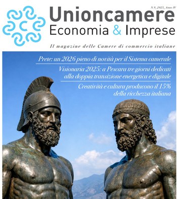 8° e 9° numero del 2025 del Magazine "Unioncamere Economia & Imprese"