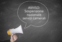 Sospensione nazionale servizi camerali per guasto tecnico