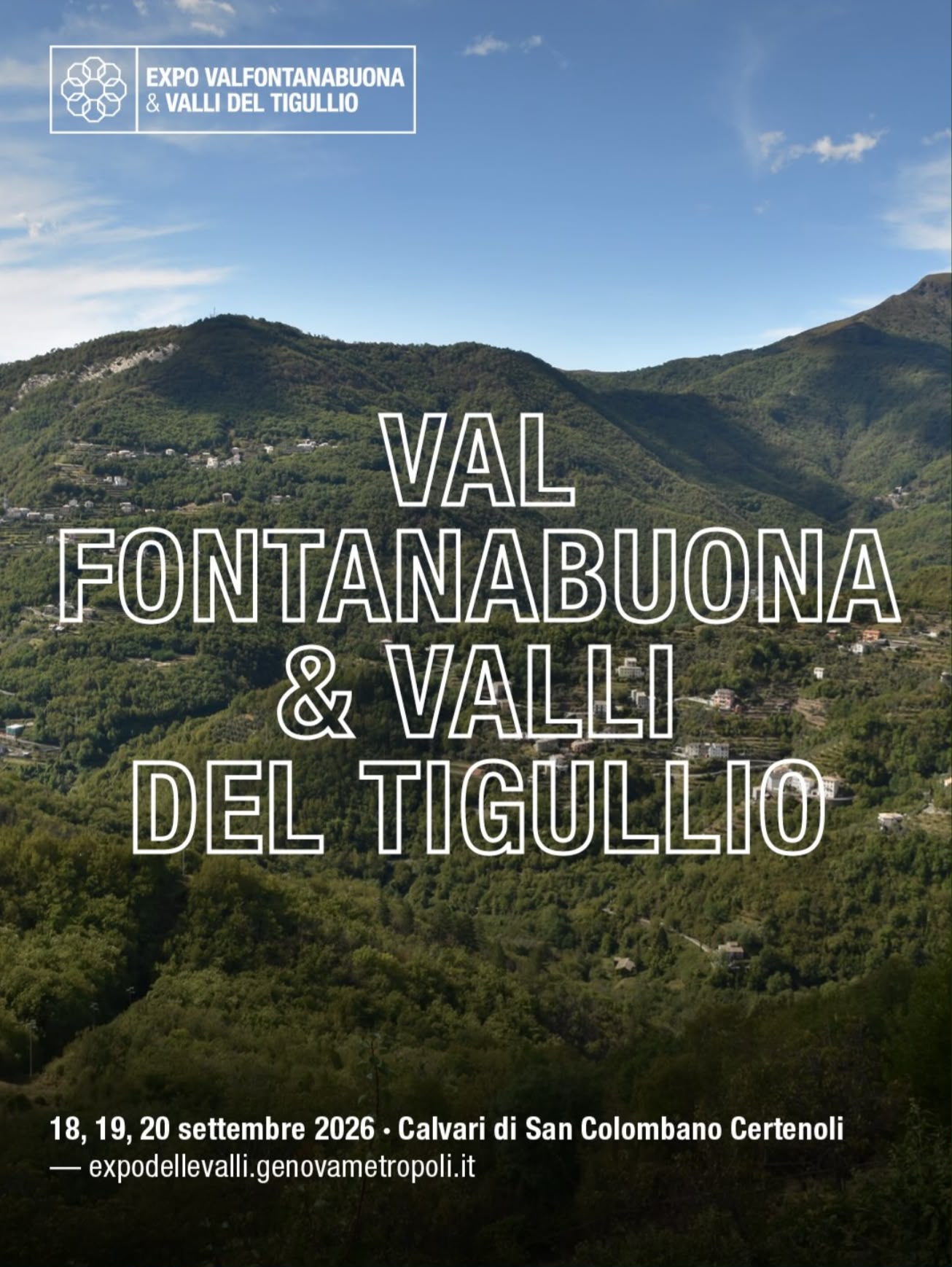 locandina Expo Valfontanabuona e Valli del Tigullio