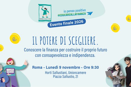 9 Novembre 2026, ore 9.30: "Donne in attivo" con l'evento conclusivo "Il potere di scegliere".