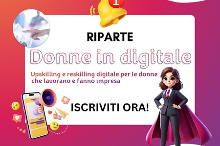 Dal 2 Luglio riparte "Donne in digitale"