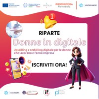Dal 2 Luglio riparte "Donne in digitale"