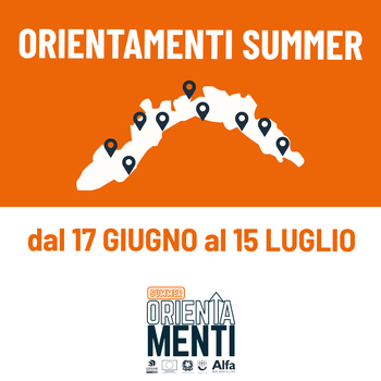 Dal 17 Giugno al 15 Luglio - Orientamenti Summer 2026