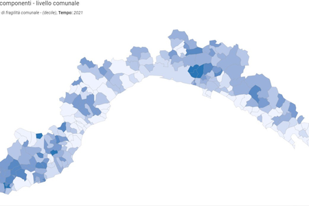 Indice di fragilità comunale in Liguria